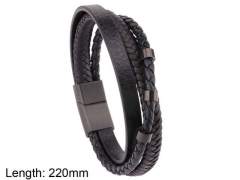 HY Wholesale Leather Jewelry Fashion Leather Bracelets-HY0114B159