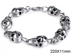 HY Wholesale Popular Bracelets 316L Stainless Steel Jewelry Bracelets-HY002B019