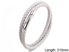 HY Wholesale Leather Jewelry Fashion Leather Bracelets-HY004B009