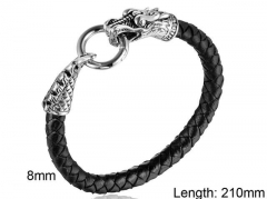 HY Wholesale Leather Jewelry Fashion Leather Bracelets-HY004B134