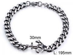 HY Wholesale Popular Bracelets 316L Stainless Steel Jewelry Bracelets-HY002B015