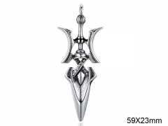 HY Wholesale Jewelry Stainless Steel Pendant (not includ chain)-HY008P314
