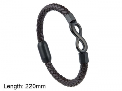 HY Wholesale Leather Jewelry Fashion Leather Bracelets-HY0114B167