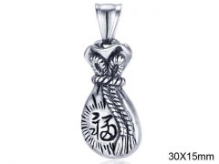 HY Wholesale Jewelry Stainless Steel Pendant (not includ chain)-HY008P382