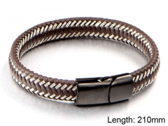 HY Wholesale Leather Jewelry Fashion Leather Bracelets-HY004B109