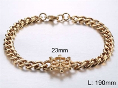 HY Wholesale Popular Bracelets 316L Stainless Steel Jewelry Bracelets-HY002B010