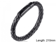 HY Wholesale Leather Jewelry Fashion Leather Bracelets-HY004B124