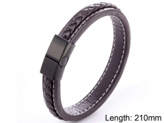 HY Wholesale Leather Jewelry Fashion Leather Bracelets-HY004B071