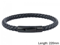 HY Wholesale Leather Jewelry Fashion Leather Bracelets-HY0114B162