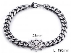 HY Wholesale Popular Bracelets 316L Stainless Steel Jewelry Bracelets-HY002B011