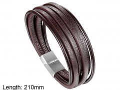 HY Wholesale Leather Jewelry Fashion Leather Bracelets-HY004B091