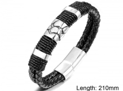 HY Wholesale Leather Jewelry Fashion Leather Bracelets-HY004B118