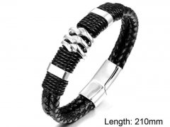 HY Wholesale Leather Jewelry Fashion Leather Bracelets-HY004B119