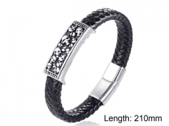 HY Wholesale Leather Jewelry Fashion Leather Bracelets-HY004B140