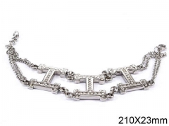HY Wholesale Popular Bracelets 316L Stainless Steel Jewelry Bracelets-HY002B034