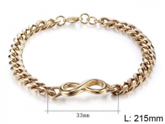 HY Wholesale Popular Bracelets 316L Stainless Steel Jewelry Bracelets-HY002B006