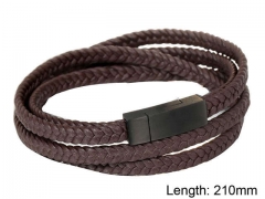 HY Wholesale Leather Jewelry Fashion Leather Bracelets-HY004B034