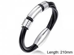 HY Wholesale Leather Jewelry Fashion Leather Bracelets-HY004B114