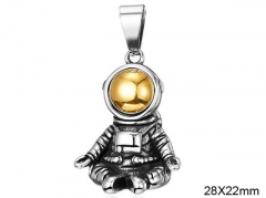 HY Wholesale Jewelry Stainless Steel Pendant (not includ chain)-HY008P351