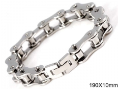 HY Wholesale Popular Bracelets 316L Stainless Steel Jewelry Bracelets-HY0115B100