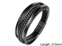 HY Wholesale Leather Jewelry Fashion Leather Bracelets-HY004B061