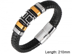 HY Wholesale Leather Jewelry Fashion Leather Bracelets-HY004B145