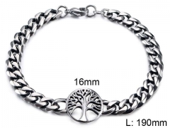 HY Wholesale Popular Bracelets 316L Stainless Steel Jewelry Bracelets-HY002B016