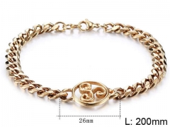 HY Wholesale Popular Bracelets 316L Stainless Steel Jewelry Bracelets-HY002B004