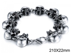 HY Wholesale Popular Bracelets 316L Stainless Steel Jewelry Bracelets-HY002B055