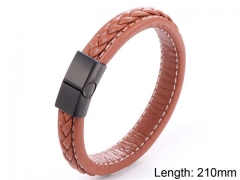 HY Wholesale Leather Jewelry Fashion Leather Bracelets-HY004B073