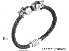 HY Wholesale Leather Jewelry Fashion Leather Bracelets-HY004B135