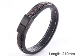 HY Wholesale Leather Jewelry Fashion Leather Bracelets-HY004B072