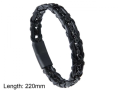 HY Wholesale Leather Jewelry Fashion Leather Bracelets-HY0114B165