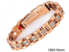 HY Wholesale Popular Bracelets 316L Stainless Steel Jewelry Bracelets-HY0115B063