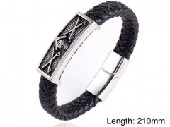 HY Wholesale Leather Jewelry Fashion Leather Bracelets-HY004B142