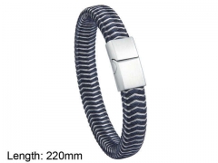 HY Wholesale Leather Jewelry Fashion Leather Bracelets-HY0114B201