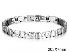 HY Wholesale Bracelets Jewelry 316L Stainless Steel Jewelry Bracelets-HY0110B037
