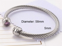 HY Wholesale Bangle Stainless Steel 316L Jewelry Bangle-HY0116B092