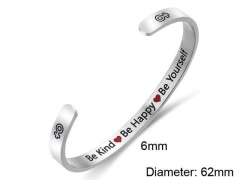 HY Wholesale Bangle Stainless Steel 316L Jewelry Bangle-HY0107B150
