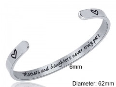 HY Wholesale Bangle Stainless Steel 316L Jewelry Bangle-HY0107B186