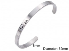 HY Wholesale Bangle Stainless Steel 316L Jewelry Bangle-HY0107B173