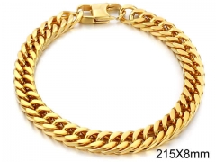 HY Wholesale Bracelets Jewelry 316L Stainless Steel Jewelry Bracelets-HY0110B018