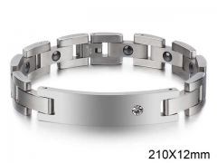 HY Wholesale Bracelets Jewelry 316L Stainless Steel Jewelry Bracelets-HY0110B210