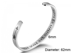 HY Wholesale Bangle Stainless Steel 316L Jewelry Bangle-HY0107B179