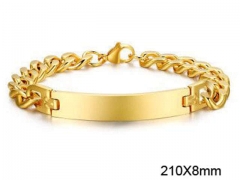 HY Wholesale Bracelets Jewelry 316L Stainless Steel Jewelry Bracelets-HY0110B172