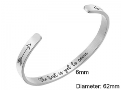 HY Wholesale Bangle Stainless Steel 316L Jewelry Bangle-HY0107B172