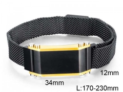 HY Wholesale Bracelets Jewelry 316L Stainless Steel Jewelry Bracelets-HY0110B077