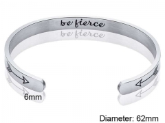 HY Wholesale Bangle Stainless Steel 316L Jewelry Bangle-HY0107B189
