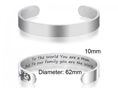 HY Wholesale Bangle Stainless Steel 316L Jewelry Bangle-HY0107B088