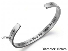 HY Wholesale Bangle Stainless Steel 316L Jewelry Bangle-HY0107B014